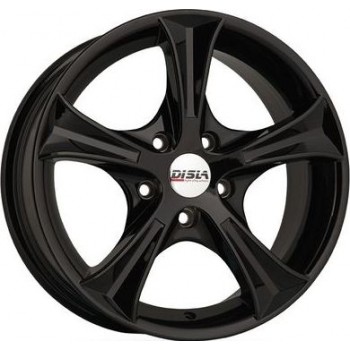 Disla Luxury 7.5x17 5x100 ET40 DIA67.1 Black Disla Luxury 7.5x17 5x100 ET40 DIA67.1 Black