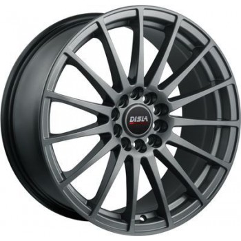 Disla Turismo 7.5x17 5x108 ET40 DIA67.1 Black