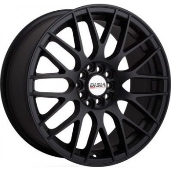 Disla Bayern 7.5x17 5x114.3 ET35 DIA67.1 Black