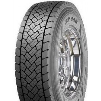 Dunlop SP 446 (ведущая) 205/75 R17.5 126M/124G